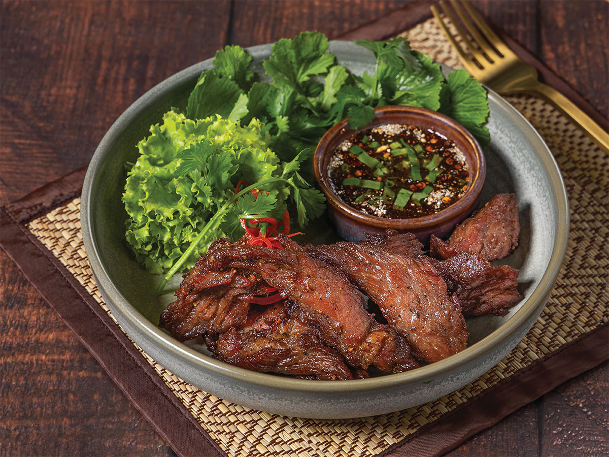 เนื้อแดดเดียวDeep-fried Sun-dried Beef